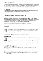 Предварительный просмотр 9 страницы Care of Sweden CuroCell S.A.M. Instructions For Use Manual