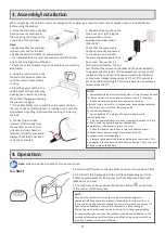 Предварительный просмотр 8 страницы Care of Sweden CuroCell UNO Instructions For Use Manual