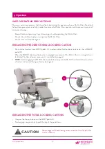 Предварительный просмотр 12 страницы Care Quip X6 Deluxe Chair Bed User Manual