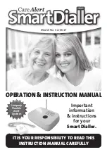 CareAlert CA-0617 Operation & Instruction Manual preview