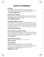 Preview for 2 page of CareAlert CA-0813 Operation And Instruction Manual