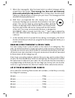 Preview for 16 page of CareAlert CA-0813 Operation And Instruction Manual