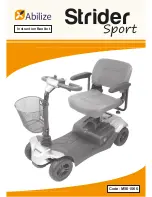 CareCo abilize strider sport MS01066 Instruction Booklet preview