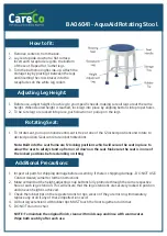 CareCo AquaAid BA06041 User Manual предпросмотр