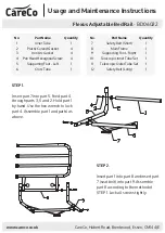 Preview for 1 page of CareCo BD06022 Usage And Maintenance Instructions