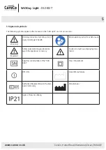 Предварительный просмотр 5 страницы CareCo DL08127 Usage And Maintenance Instructions