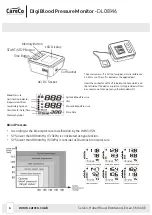 Предварительный просмотр 6 страницы CareCo DL08146 Usage And Maintenance Instructions