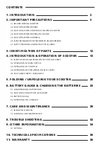 Preview for 2 page of CareCo Li-Tech Velo Instruction Manual