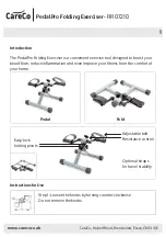 Preview for 1 page of CareCo PedalPro RR07210 Introduction