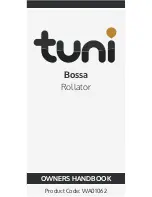 CareCo Tuni Bossa Owner'S Handbook Manual preview