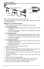 Предварительный просмотр 8 страницы Carefree Buena Vista+ Owner'S Manual