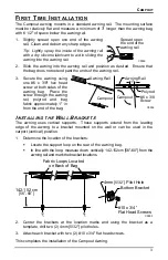 Preview for 3 page of Carefree Campout Owner'S Manual