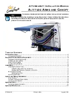 Preview for 1 page of Carefree RV Installation Manual