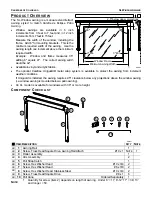 Preview for 3 page of Carefree SL WINDOW AWNING Installation And Operation Manual