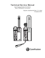 CareFusion Alaris 8110 series Service Manual preview