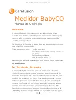 Preview for 115 page of CareFusion BabyCO Operating Manual