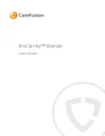 Preview for 1 page of CareFusion Bird Sentry User Manual