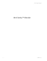 Preview for 10 page of CareFusion Bird Sentry User Manual