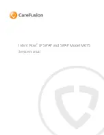 CareFusion Infant Flow LP SiPAP Service Manual preview