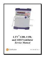 CareFusion LTV 1100 Service Manual preview