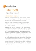 Preview for 5 page of CareFusion MicroDL Operating Manual