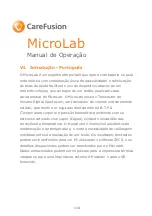 Preview for 121 page of CareFusion MicroLab Operating Manual