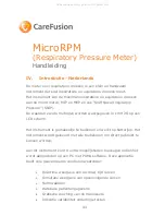 Preview for 47 page of CareFusion MicroRPM Operating Manual