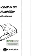 CareFusion PureSom CPAP Plus Instruction Manual preview