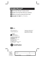 CareFusion Snowden-Pencer 89-8950 Manual preview