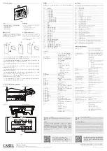 Предварительный просмотр 2 страницы Carel AX3000 Series Manual