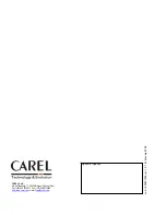 Preview for 28 page of Carel compactSteam CH002V1000 User Manual