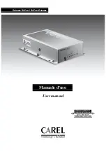 Carel GATEWAYBN0 User Manual preview