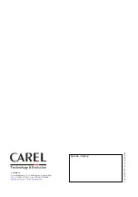 Предварительный просмотр 22 страницы Carel HDU05RM230 User Manual