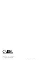 Preview for 40 page of Carel humiFog Touch Installation Manual