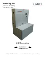 Carel humiFog UA1K0HM00 User Manual preview