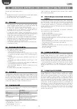 Preview for 14 page of Carel humiSonic UU01F User Manual