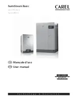 Carel humiSteam Basic User Manual preview