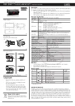 Предварительный просмотр 1 страницы Carel PJEZ Series Quick Start Manual