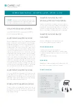 Preview for 6 page of Careline G-260 User Manual