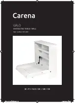 Carena GALO Manual preview