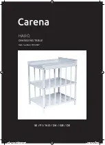 Carena HARÖ CHANGING TABLE 1553407 Manual preview