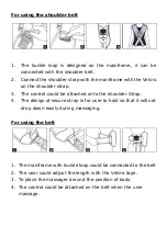 Preview for 6 page of Carepeutic Mega Sport Instruction Manual