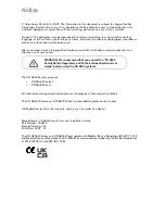 Preview for 2 page of Carestream DENTAL CS 3800 User And Installation Manual