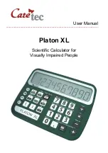 Preview for 1 page of Caretec PLATON XL User Manual