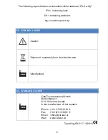 Предварительный просмотр 15 страницы Caretec Tape King User Manual