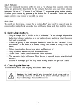 Preview for 6 page of Caretec Turbo 6 User Manual