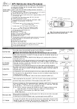 Preview for 1 page of CareTouch MFT-9 Manual