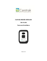 Preview for 1 page of Caretrak Mobile Defender User Manual