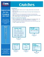 Preview for 2 page of Carex E0114 Use Instruction