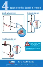 Предварительный просмотр 4 страницы Carex P566-00 Assembly Instructions